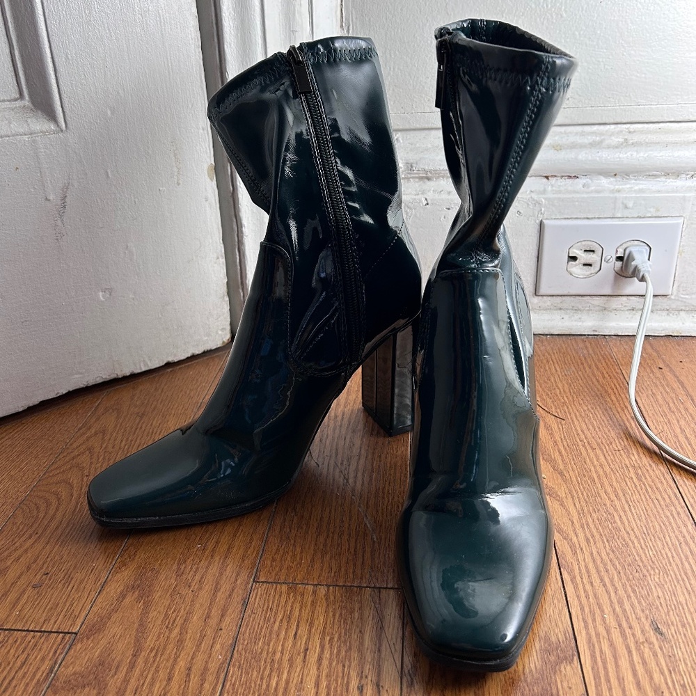 Forest Green Primark Boots